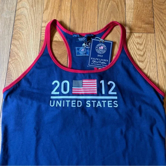 Ralph Lauren United States Olympic Team Official Olympics 2012 Tank NWT W - Picture 3 of 8